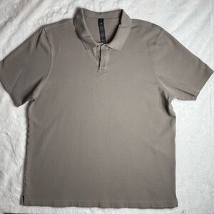 lululemon athletica Men's Polo in Taupe Gray